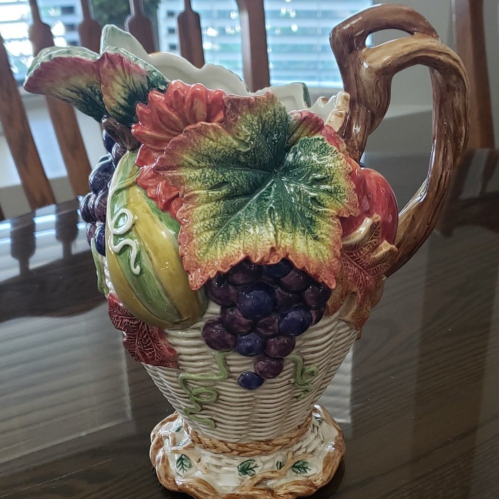 Fitz and Floyd Pitcher